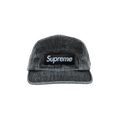 Supreme Coated Denim Camp Cap 'Black'