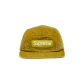 Supreme Coated Denim Camp Cap 'Yellow'