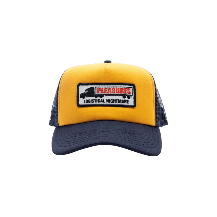 Pleasures Nightmare Trucker 'Navy/Yellow'