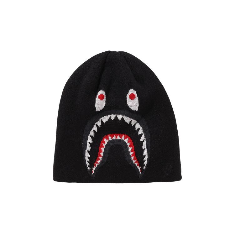BAPE 2nd Shark Knit Cap 'Black'