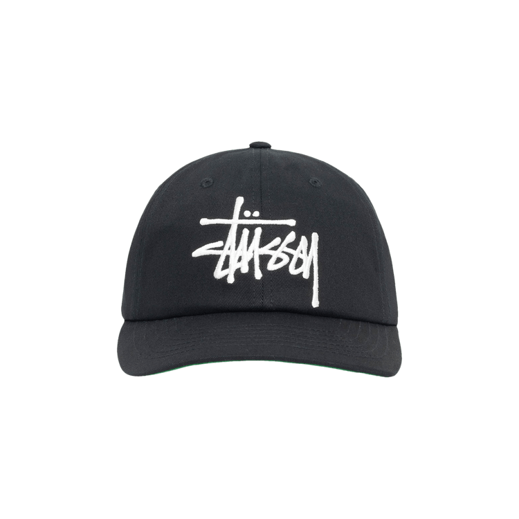 Stussy Low Profile Big Basic Snapback 'Black'