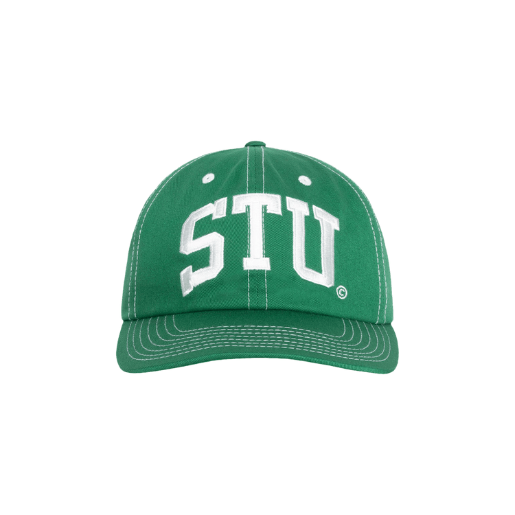 Stussy Mid Depth Stu Arch Strapback 'Green'