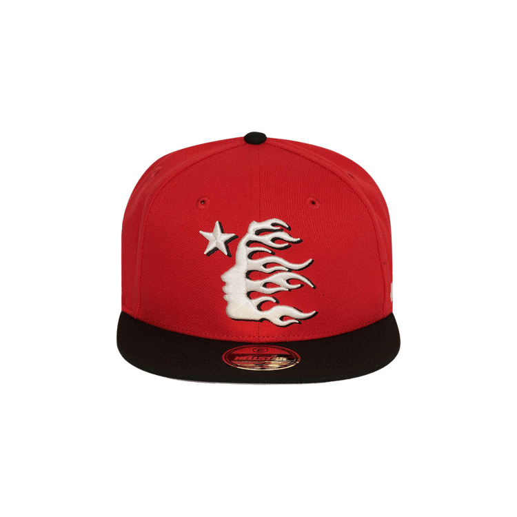 Hellstar Baseball Fitted Hat 'Red'