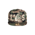 Hellstar Big Logo Trucker Snapback Hat 'Camo'
