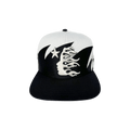 Hellstar Sharkteeth Snapback Hat 'Off White/Black'