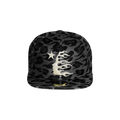 Hellstar Cheetah Print Fitted Hat 'Black'