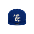 Hellstar Baseball Fitted Hat 'Blue'