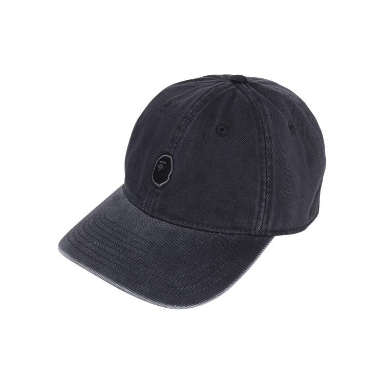 BAPE Garment Dye One Point Cap 'Black'