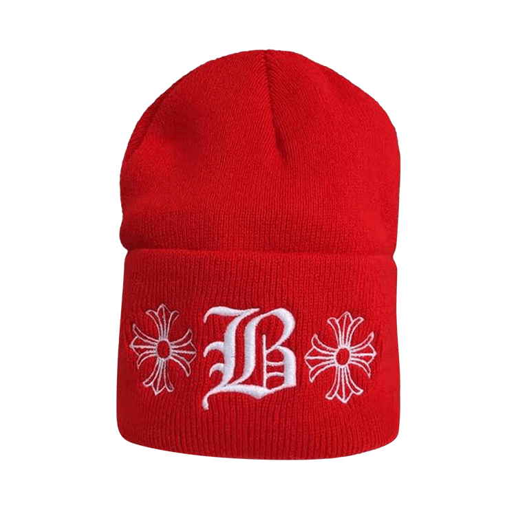 Chrome Hearts x Bella Hadid Beanie 'Red'