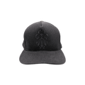 Chrome Hearts Floral Dagger Snapback 'Black'