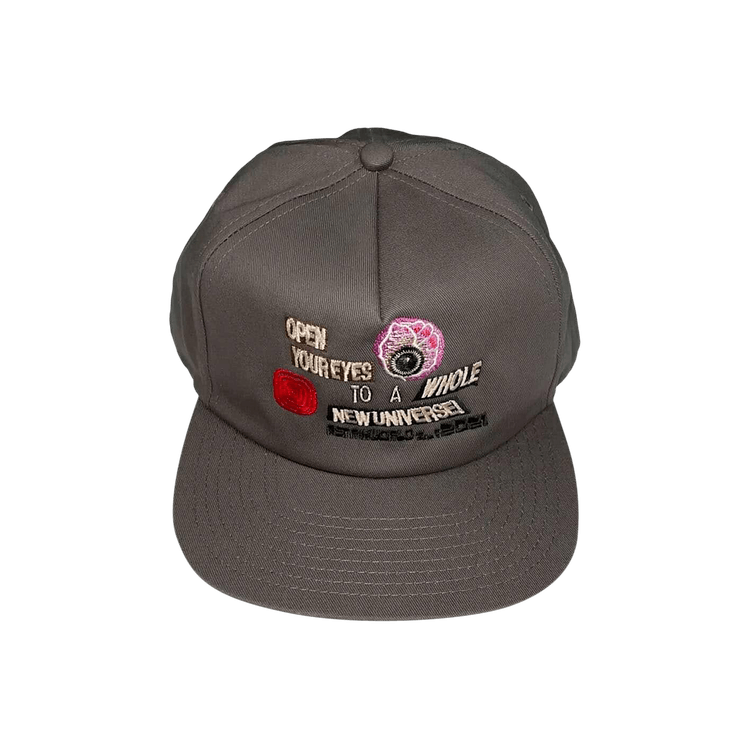 Cactus Jack by Travis Scott Open Your Eyes Hat 'Brown'