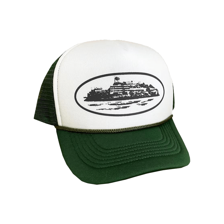 Corteiz Alcatraz Trucker Hat 'Green'