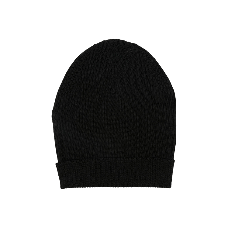Rick Owens Ribbed Beanie 'Black'