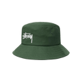 Stussy Big Stock Bucket Hat 'Forest'
