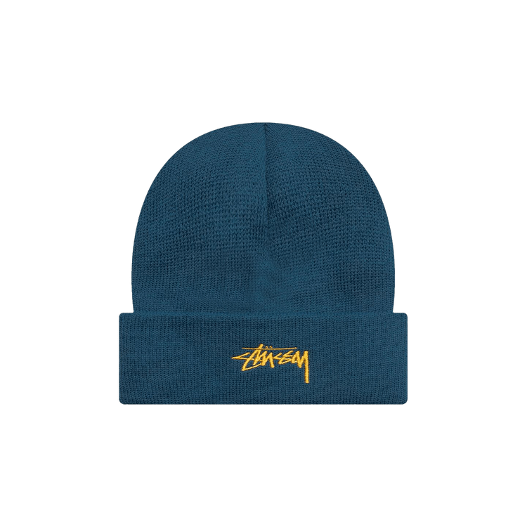 Stussy Stock Cuff Beanie 'Dark Teal'