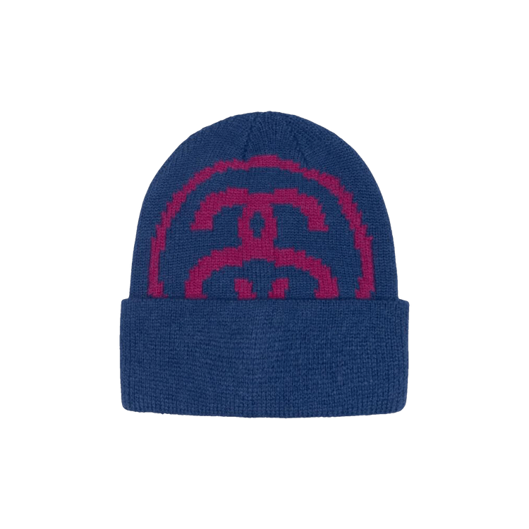 Stussy Big Link Cuff Beanie 'Navy'