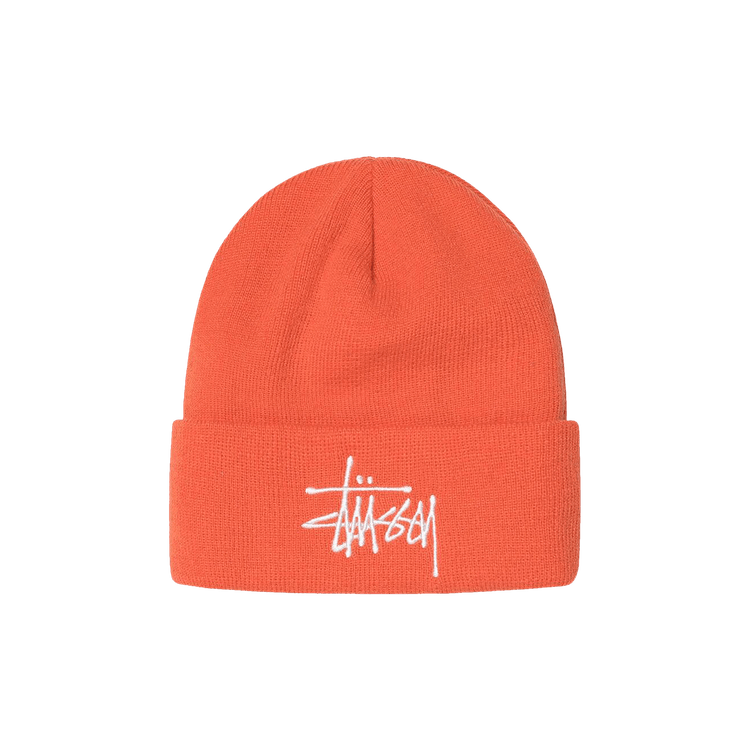 Stussy Big Basic Thinsulate Beanie 'Orange'