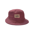 Stussy Canvas Workgear Bucket Hat 'Berry'