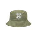Stussy Stock Lock Deep Bucket Hat 'Olive'