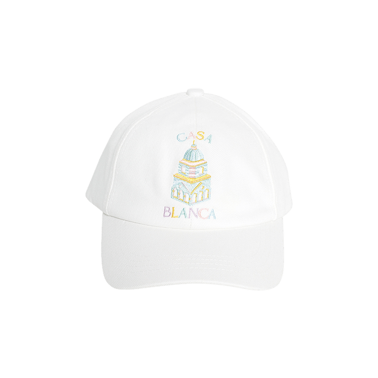 Casablanca Embroidered Cap 'Maison Pastelle'