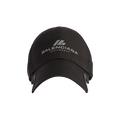 Balenciaga Techinical Nylon Cap 'Black/Reflective'