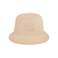 CELINE Triomphe Bucket Hat 'Champagne Fonce'