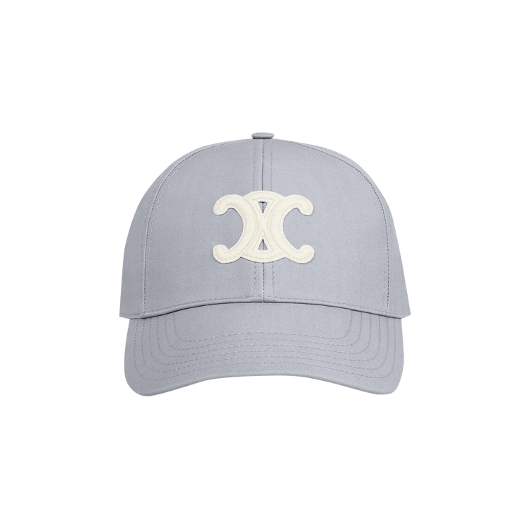 CELINE Casquette Baseball Triomphe 'Pearl Grey'