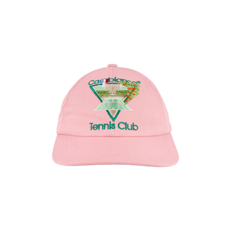 Casablanca Tennis Club Icon Cap 'Pink'