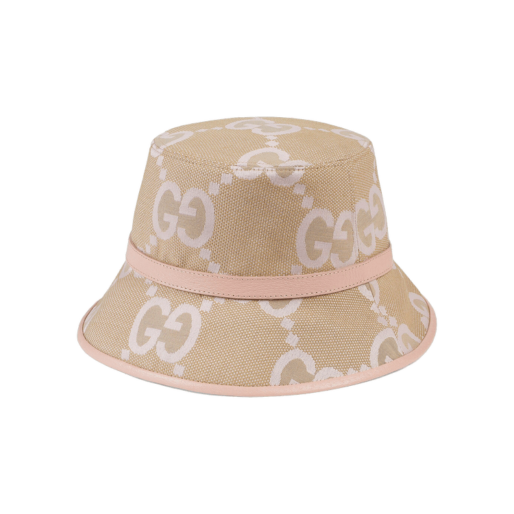 Gucci Bucket Hat 'Beige/Perfect Pink'