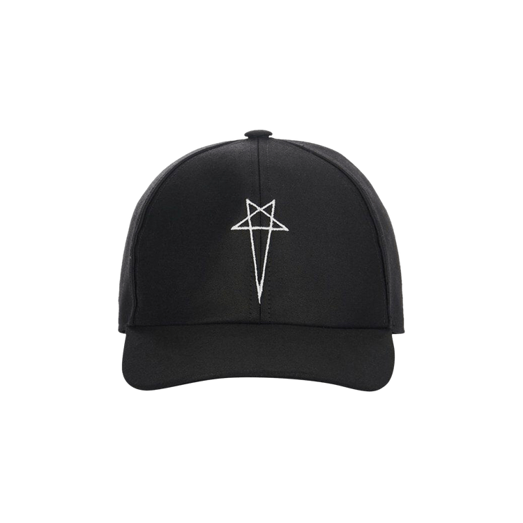 Rick Owens DRKSHDW Baseball Cap 'Black/Pearl'