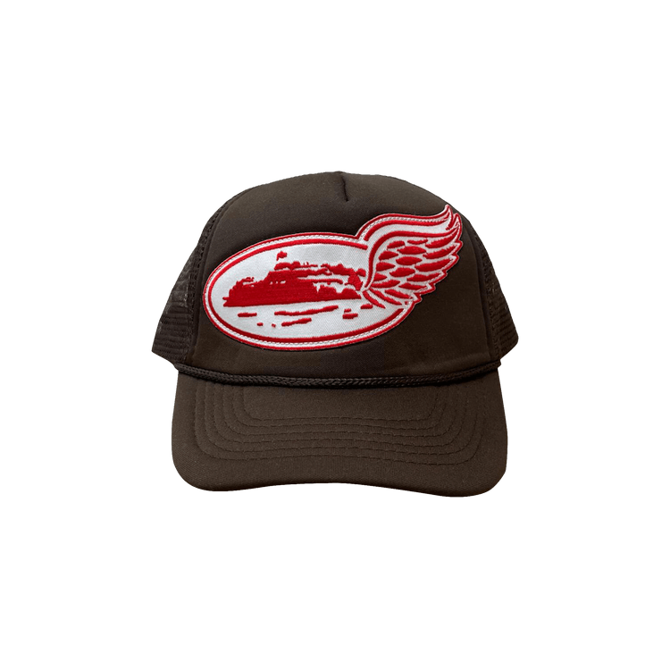 Corteiz Alcatraz Wing Trucker Hat 'Brown'