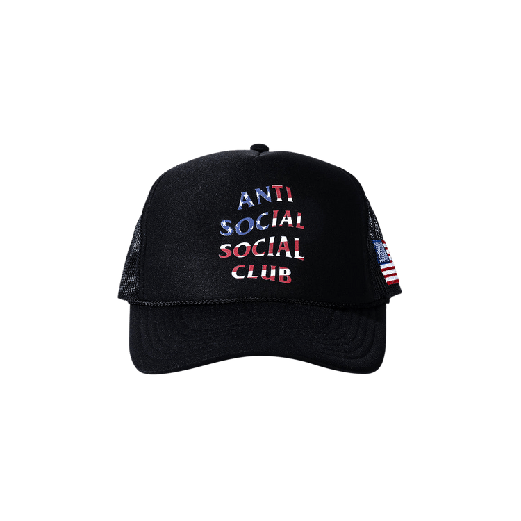 Anti Social Social Club Team USA Hat 'Black'