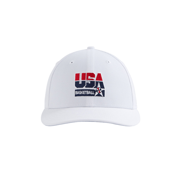 Kith x New Era For USA Basketball 59FIFTY Low Profile Fitted Cap 'White'