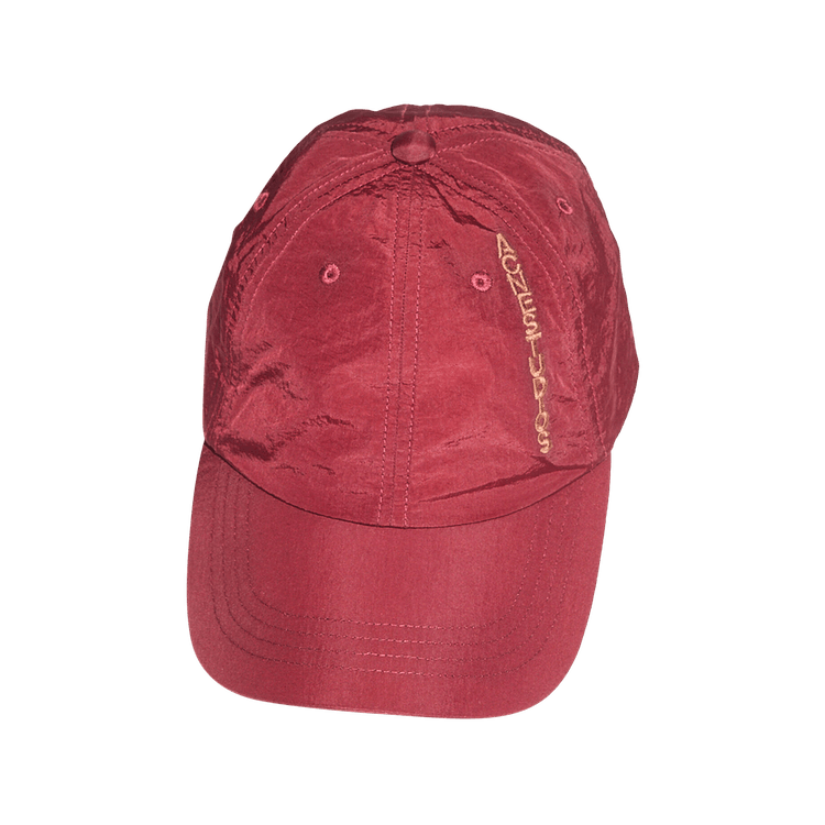 Acne Studios Nylon Baseball Cap 'Burgundy'
