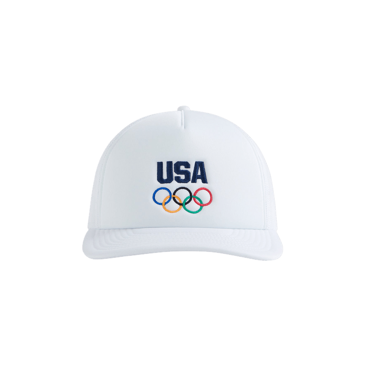 Kith For Team USA Nolan Trucker Hat 'White'