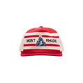 Rhude Striped Structure Hat 'Red/Off White'