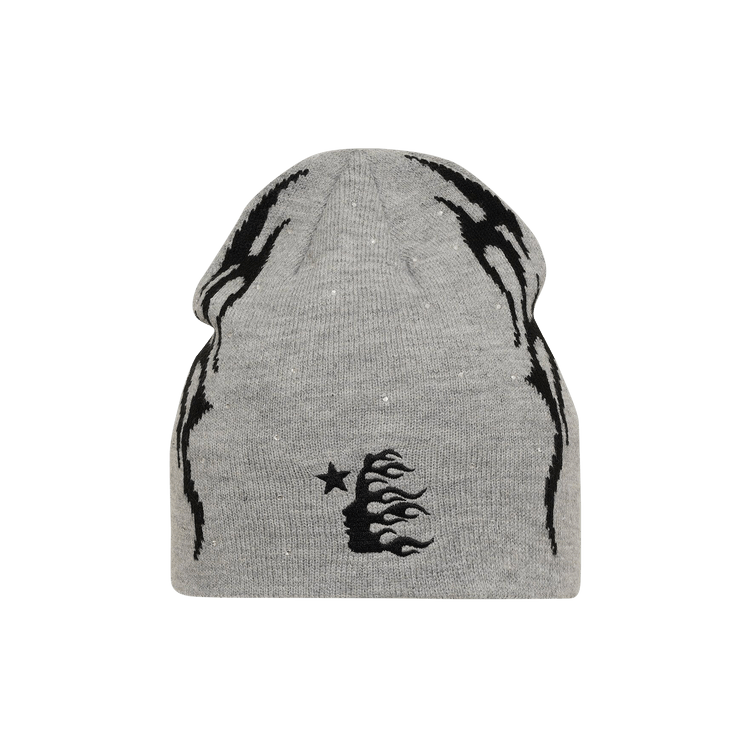 Hellstar Flame Beanie 'Grey'