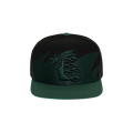 Hellstar Sharkteeth Snapback Hat 'Black/Green'