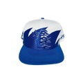 Hellstar Sharkteeth Snapback Hat 'Off White/Royal Blue'