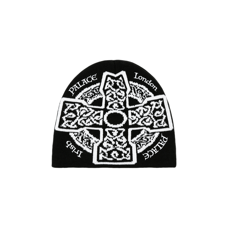 Palace Celtic Nein Cuff Beanie 'Black'