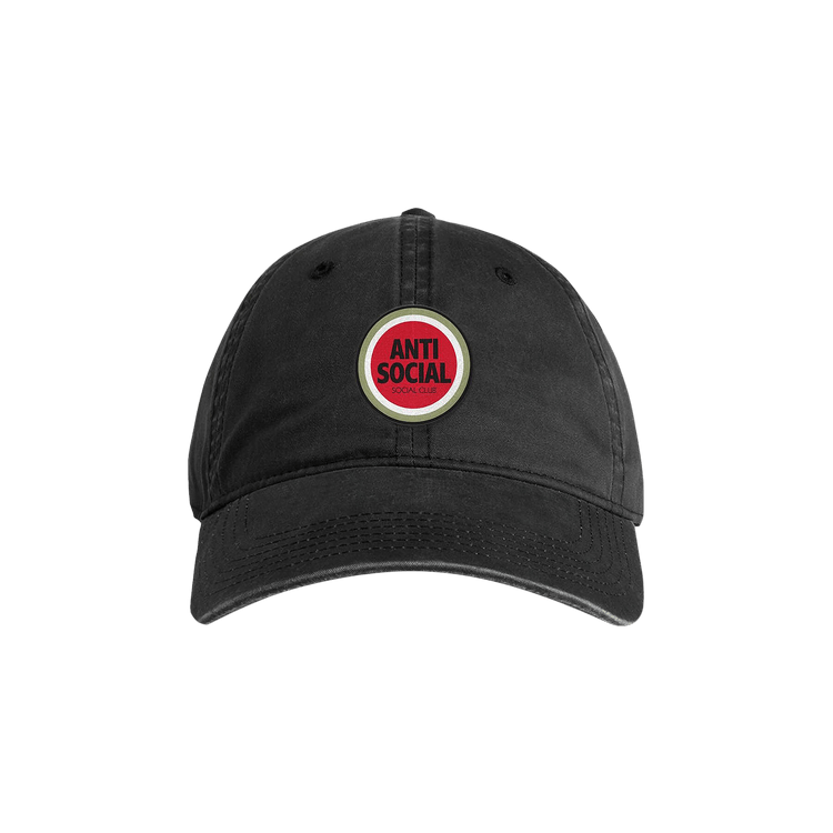 Anti Social Social Club Bullseye Dad Cap 'Black'