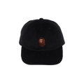 BAPE Ape Head Corduroy Cap 'Black'