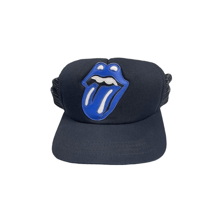 Chrome Hearts London Exclusive The Rolling Stones Trucker Hat 'Black/Blue'