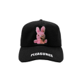 Pleasures x Sonic Youth Bunny Snapback 'Black'