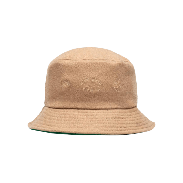 Mister Green Trifecta Bucket Hat 'Camel'
