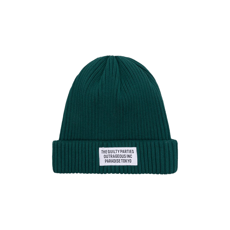 Wacko Maria Knit Watch Cap (Type 2) 'Green'