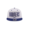 New Era 9FIFTY Los Angeles Dodgers Snapback Hat 'White/Royal Retro'