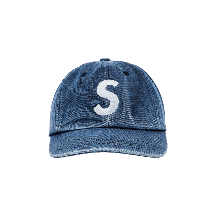 Supreme Pigment S Logo 6-Panel 'Denim'