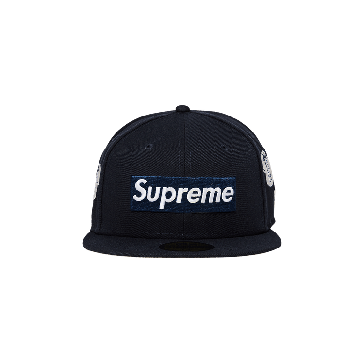 Supreme Jerseys Box Logo New Era 'Navy'