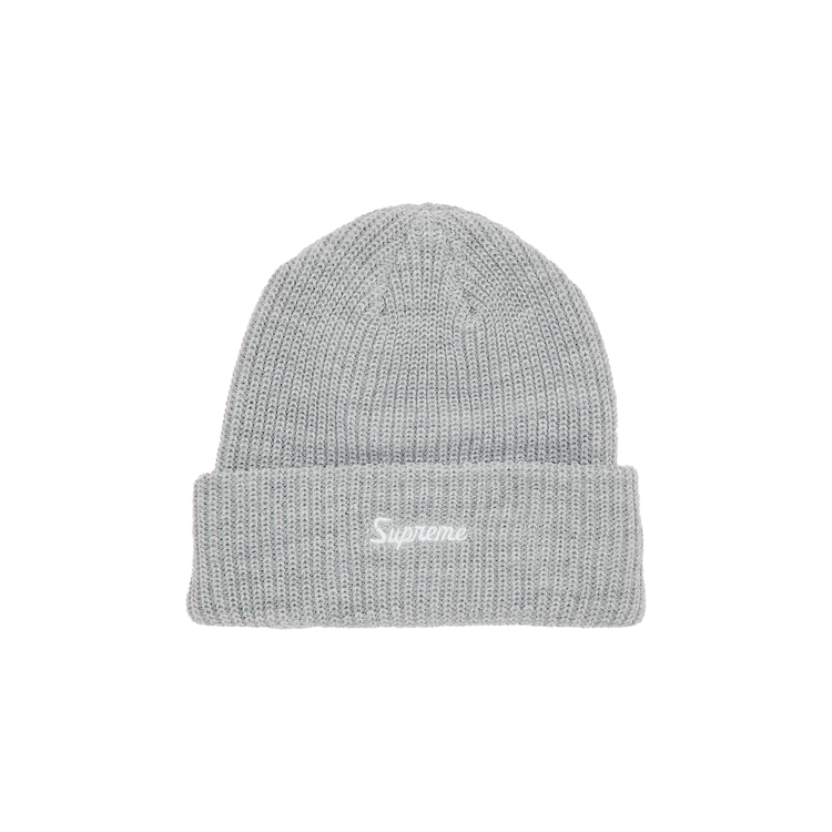 Supreme Loose Gauge Beanie 'Light Grey'